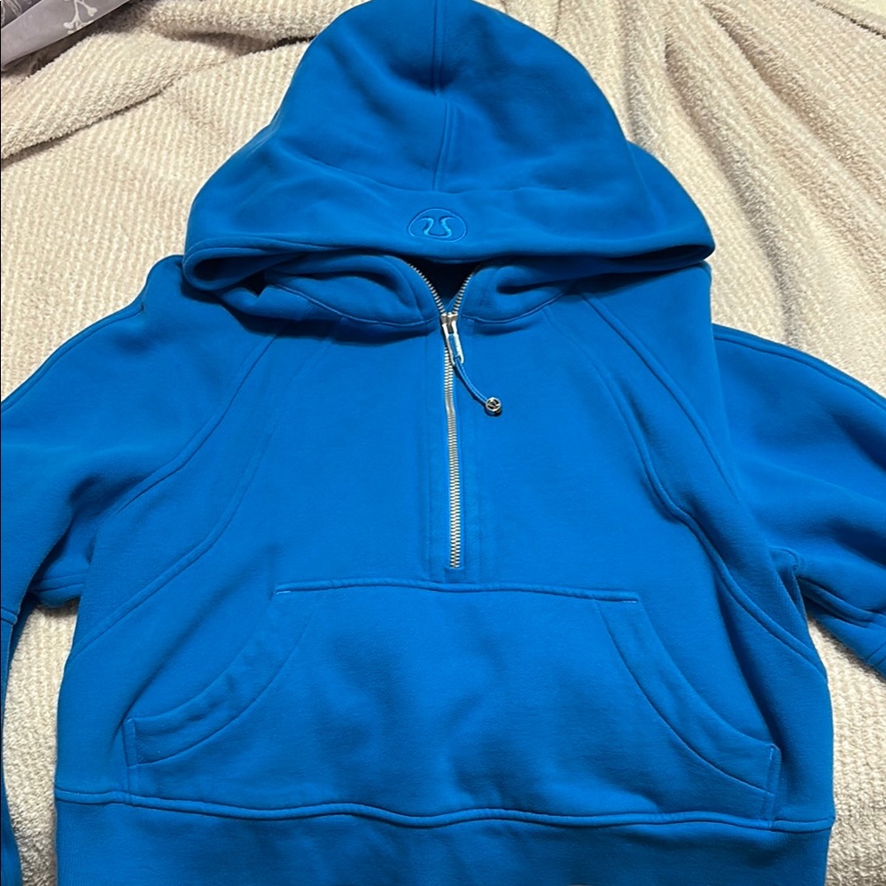 Lululemon Blue Half-Zip Hoodie